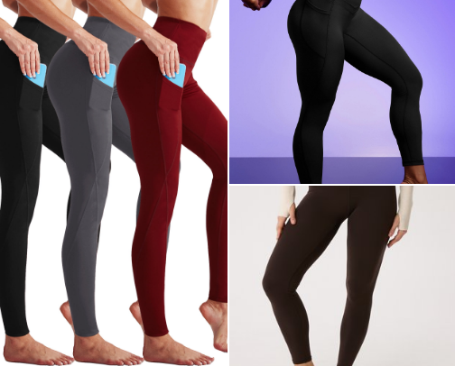 Leggings for workout and everyday wear cover photo collage
