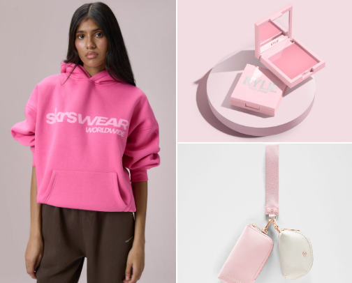 Pink goes with everything 🎀💐 cover photo collage