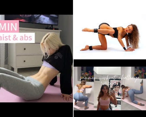 Core Confidence: Pilates workouts and more to strengthen and tone at home. cover photo collage