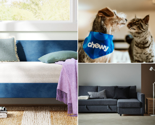Home furniture cover photo collage