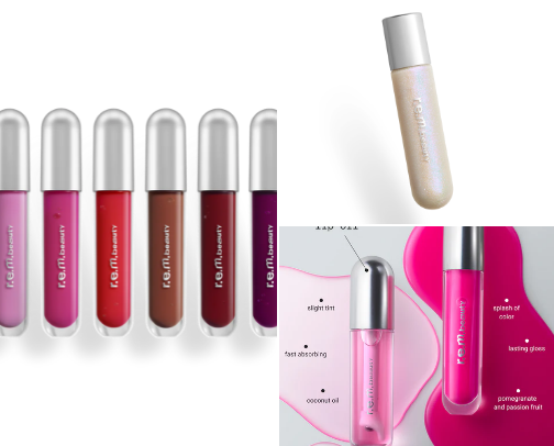 Lips cover photo collage