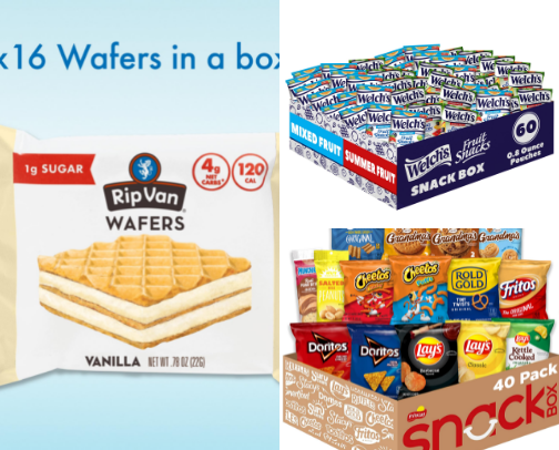 Tasty Snacks cover photo collage