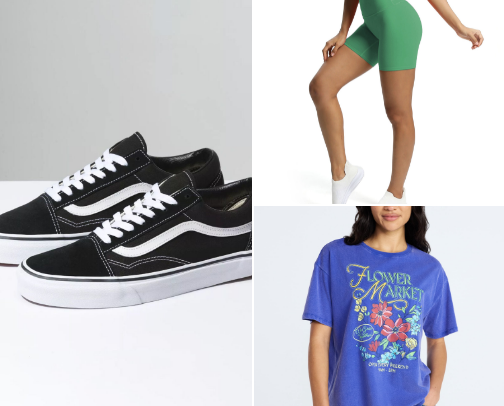 My favorite Clothes as a millenial mom with some active wear mixed in! cover photo collage