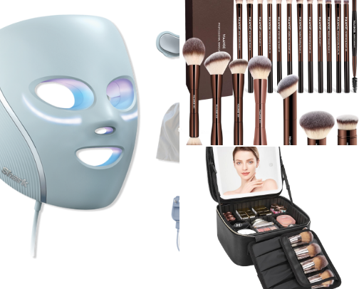 Beauty Essentials 💄 cover photo collage