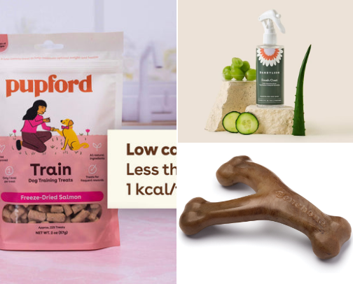 Dog Essentials for New Furr Parents. cover photo collage