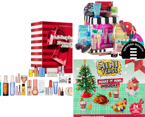 Best advent calendars cover photo collage