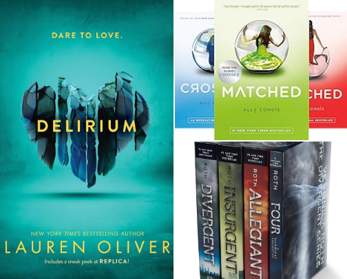 📚 Dystopian YA Books that had me yearning for another life cover photo collage