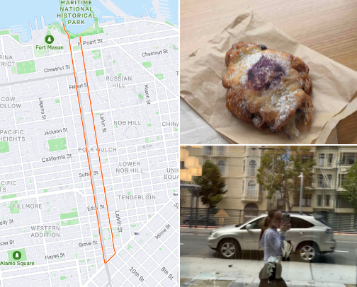 Polk St + Van Ness Ave cover photo collage