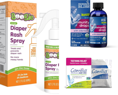 Our Baby Care List cover photo collage