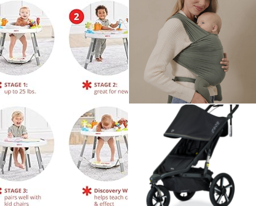 Must Have Baby Products cover photo collage