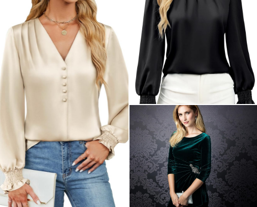 Holiday ready outfits to dazzle! cover photo collage