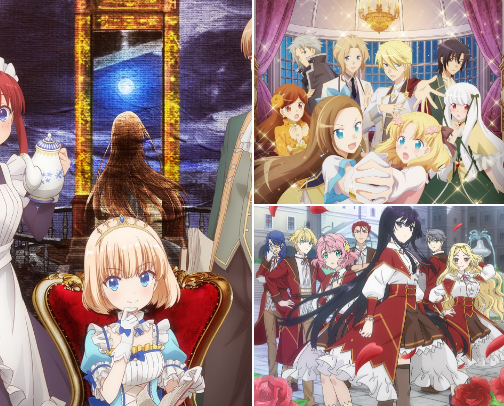 Binge-worthy Isekai Anime cover photo collage