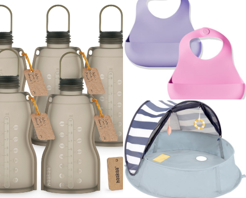 25 Daily Finds-Baby Needs- Gear, nursery, feeding, etc cover photo collage