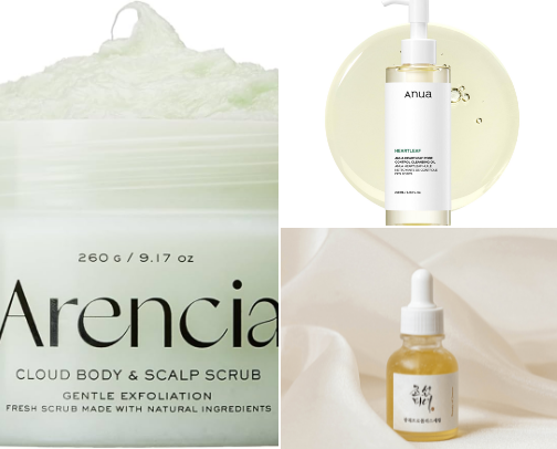 K - Beauty skincare gems ✨️ cover photo collage