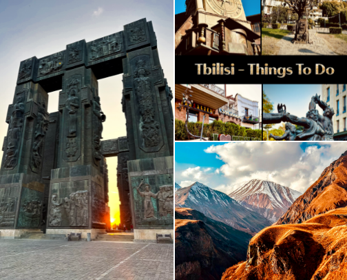 ✨ My Solo Adventure Through Georgia &  Armenia ✨ cover photo collage