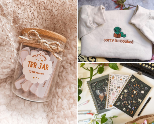 Gifts for Any Kind of Book Lover cover photo collage