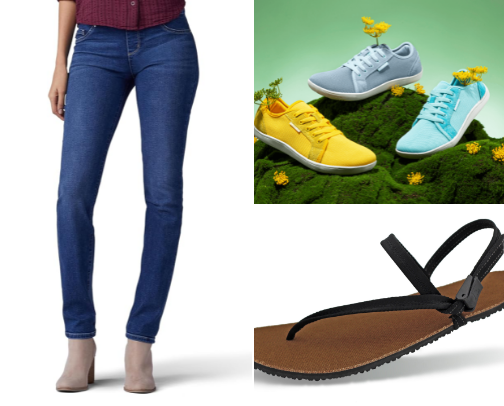 Tall girl clothes cover photo collage