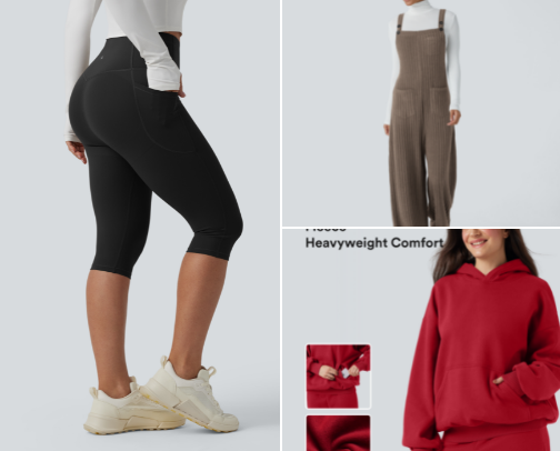 HALARA pieces I actually wear 🌟 cover photo collage