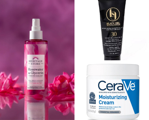 Skin Care cover photo collage