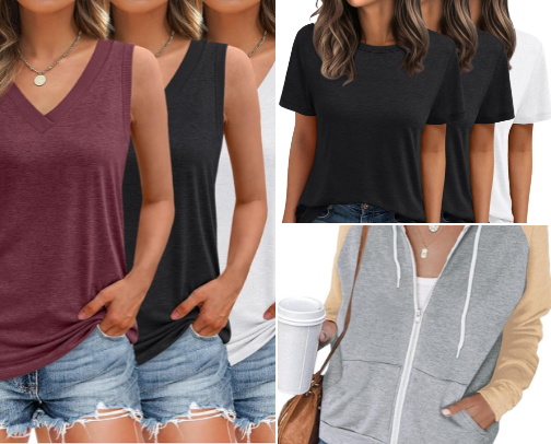 Amazon Clothing Favorites cover photo collage