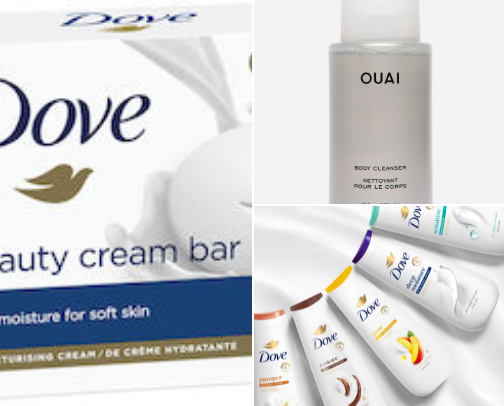 Winter body care routine cover photo collage
