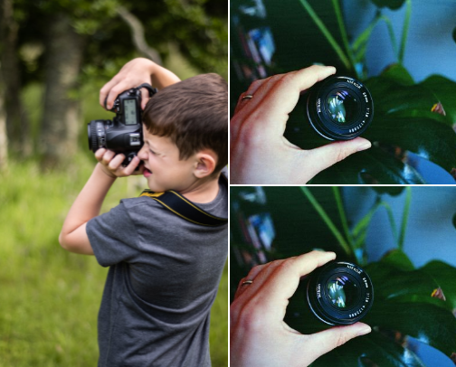 Photography cover photo collage
