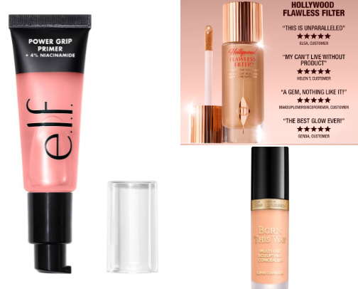 MAKEUP ROUTINE💄 cover photo collage