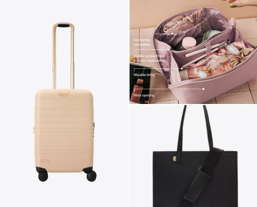 Travel Must Haves(Beis Edition)✈️ cover photo collage