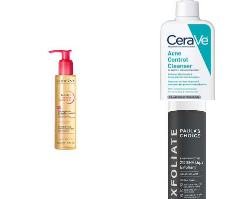 Current Skincare Routine cover photo collage