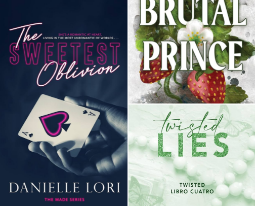 🥀 HIGH STAKES & MORALLY GRAY:  DARK ROMANCE BOOKTOK TRUE FAVES cover photo collage