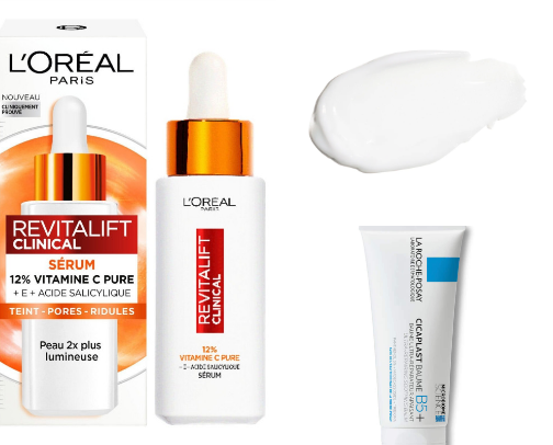 Dark spot treatment cover photo collage