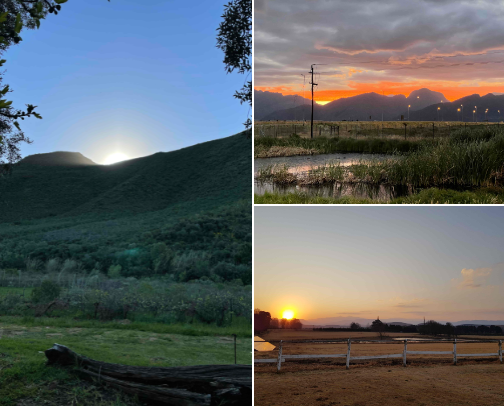 Places with the best sunsets 🌅 in the world 🌍 cover photo collage