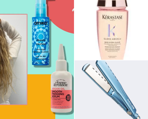 Hair essentials cover photo collage