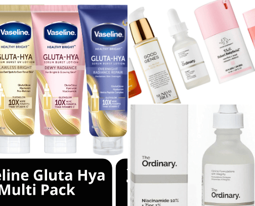 Skin care, Body Care, Hair Care & Cosmetics cover photo collage