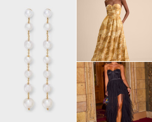 Fall & Winter Wedding Guest Dresses and Accessories to Match! cover photo collage