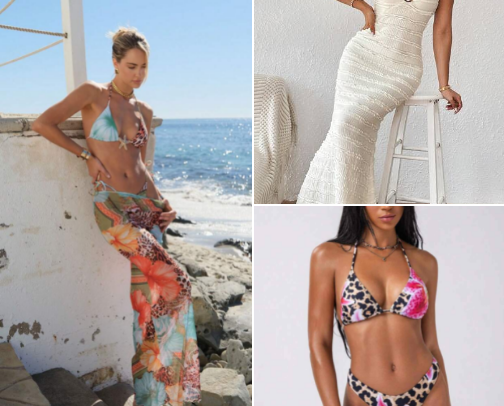 VACATION FASHION 🌴 cover photo collage