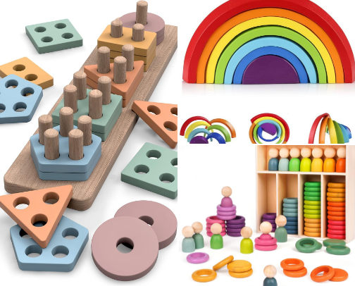 Montessori Toys cover photo collage