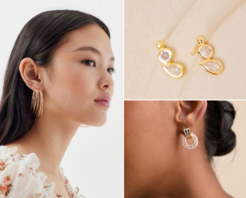 Simple Earrings cover photo collage