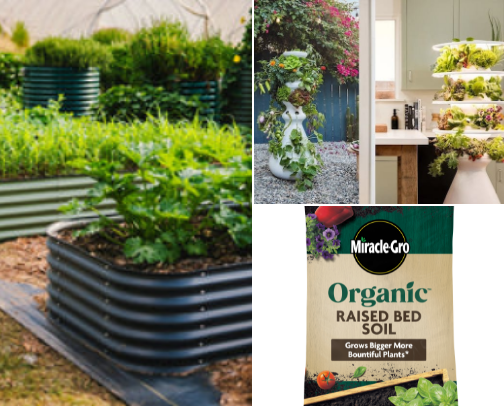 Garden must haves! cover photo collage