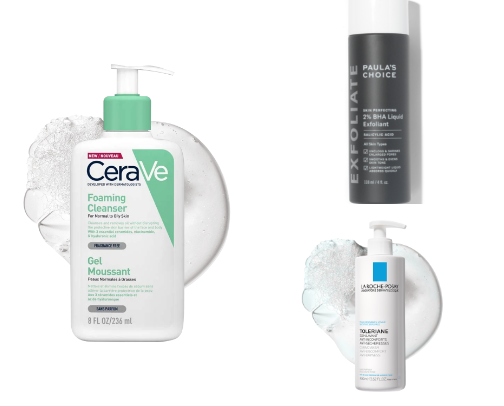 Skincare That Cleared My Acne Fast (Actually Works) cover photo collage