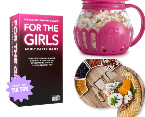 “Spicy Game Night Essentials” cover photo collage