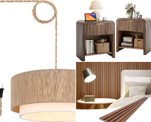 Items of Japandi decoration cover photo collage