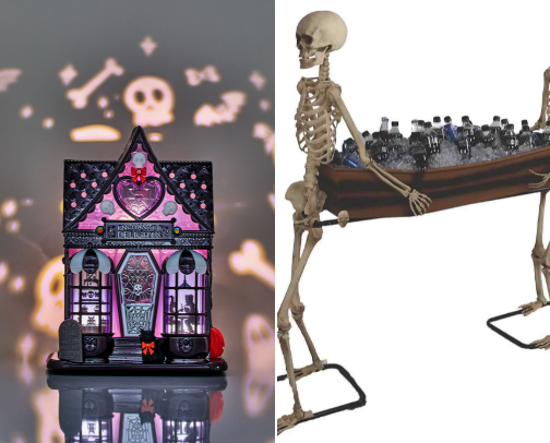 Halloween decorations cover photo collage