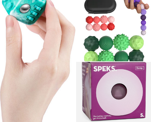 Fidget/Sensory Toys cover photo collage