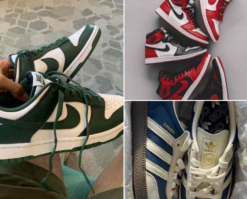 Top 10 most beautiful and most comfortable sneakers I've ever had cover photo collage