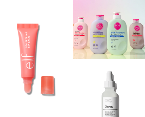 Beauty finds cover photo collage