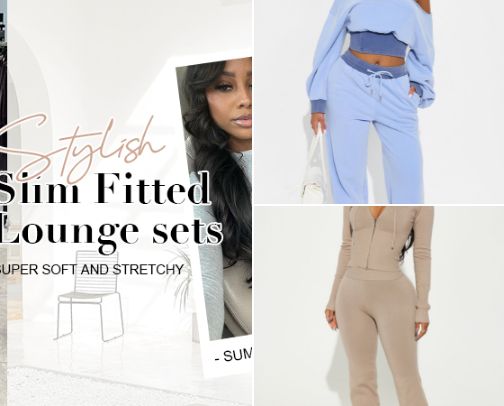 Comfortable Cutie - 2 pc sets for the fall and winter cover photo collage