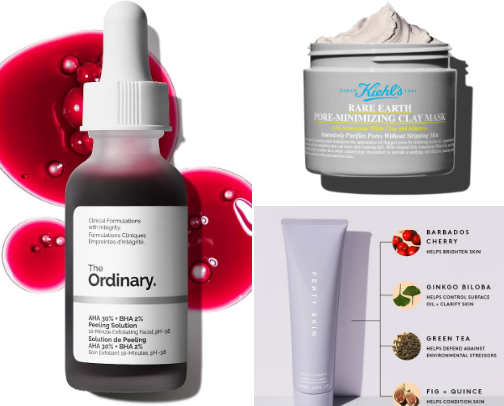 Skin Care Routine Favorites for a Glass Skin Look cover photo collage