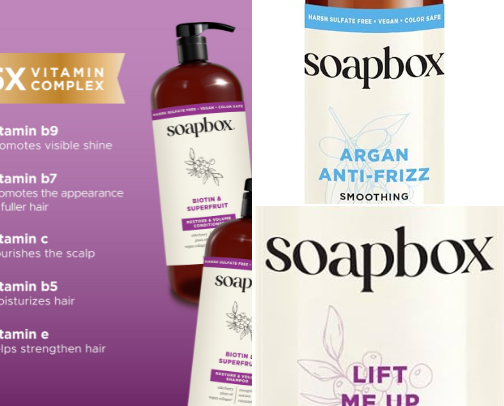 Hair Products cover photo collage
