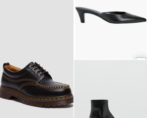 Shoe recommendations cover photo collage